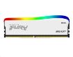 Obrázek KINGSTON DIMM DDR4 8GB 3600MT/s CL17 FURY Beast Bílá RGB SE