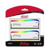 Obrázek KINGSTON DIMM DDR4 16GB (Kit of 2) 3600MT/s CL17 FURY Beast Bílá RGB SE