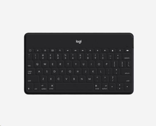 Obrázek Logitech Bluetooth Keyboard Folio Keys-To-Go, UK - International, Black, Apple