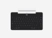 Obrázek Logitech Bluetooth Keyboard Folio Keys-To-Go, UK - International, Black, Apple