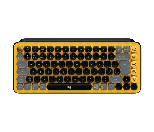 Obrázek Logitech Wireless Mechanical Keyboard POP Keys With Emoji Keys - BLAST_YELLOW - US INT'L - INTNL