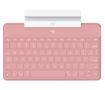 Obrázek Logitech Keyboard Keys-To-Go, US, blush, apple