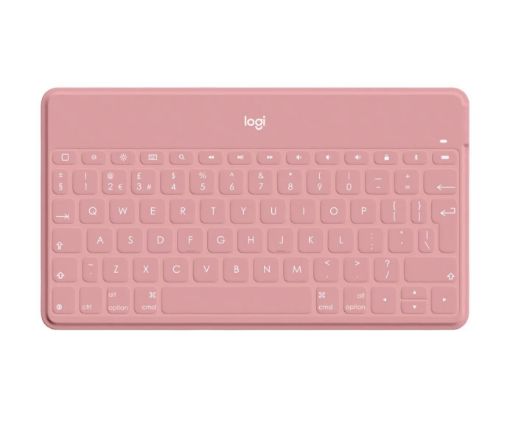 Obrázek Logitech Keyboard Keys-To-Go, US, blush, apple