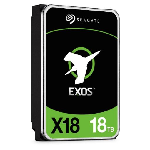 Obrázek SEAGATE HDD 18TB EXOS X18, 3.5", SAS, 512e, 7200 RPM, Cache 256MB