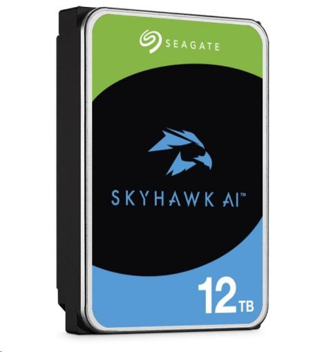 Obrázek SEAGATE HDD 12TB SKYHAWK AI, 3.5", SATAIII, 7200 RPM, Cache 256MB, s R/V Senzorem