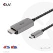 Obrázek Club3D kabel USB-C na HDMI, 4K120Hz 8K60Hz HDR10 s DSC1.2, Aktivní kabel, M/M, 3m