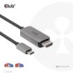 Obrázek Club3D kabel USB-C na HDMI, 4K120Hz 8K60Hz HDR10 s DSC1.2, Aktivní kabel, M/M, 3m