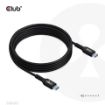 Obrázek Club3D kabel USB-C, Oboustranný USB-IF Certifikovaný data kabel, Data 480Mb,PD 240W(48V/5A) EPR M/M 2m