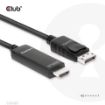 Obrázek Club3D kabel DP 1.4 na HDMI, 4K120Hz nebo 8K60Hz HDR10, M/M, 3m