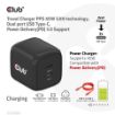 Obrázek Club3D cestovní nabíječka PPS 45W GAN technologie, Dual port USB Type-C, Power Delivery(PD) 3.0 Support