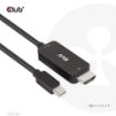 Obrázek Club3D kabel miniDP 1.4 na HDMI, 4K120Hz nebo 8K60Hz HDR10+, M/M, 1.8m