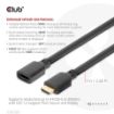 Obrázek Club3D prodlužovací Ultra rychlý HDMI kabel, 4K120Hz, 8K60Hz, 48Gbps, M/F, 1m, 30 AWG