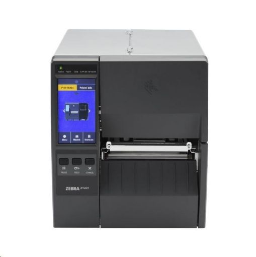 Obrázek Zebra ZT231;12 dots/mm (300 dpi);peeler;LTU;display;EPL;ZPL;ZPLII;USB;USB Host;RS232;BT (BLE);Ethernet