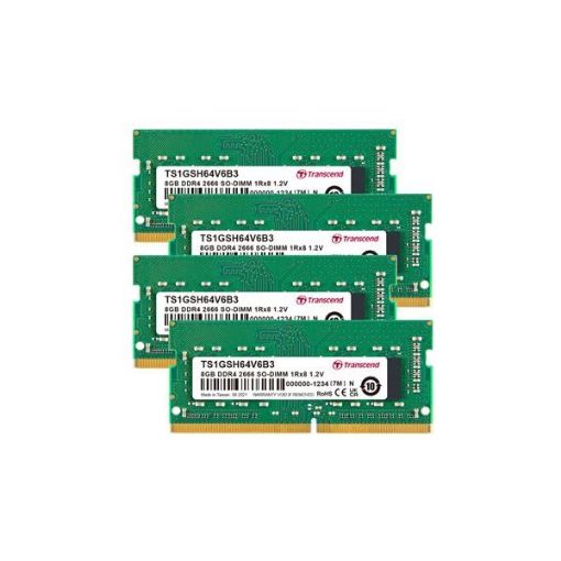 Obrázek TRANSCEND SODIMM DDR5 32GB 4800MHz 2Rx8 2Gx8 CL40 1.1V