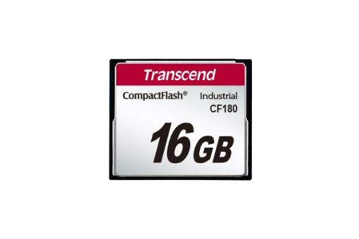 Obrázek TRANSCEND CompactFlash Card CF180I, 128MB, SLC mode WD-15, Wide Temp.