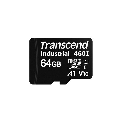 Obrázek TRANSCEND MicroSDXC karta 64GB 460I, UHS-I U1 A1 100/80 MB/s