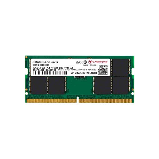 Obrázek TRANSCEND SODIMM DDR5 32GB 4800MHz JM 2Rx8 2Gx8 CL40 1.1V