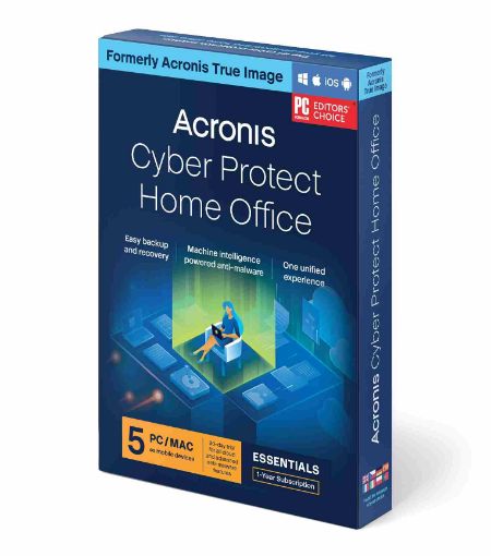 Obrázek Acronis True Image Essentials Subscription 5 Computers - 1 year subscription ESD