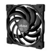 Obrázek AKASA ventilátor ALUCIA XS12 (Hadal Black Edition), 12cm fan