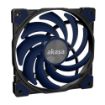 Obrázek AKASA ventilátor ALUCIA XS12 (Photic Blue Edition), 12cm fan