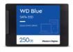 Obrázek WD BLUE SSD 3D NAND WDS250G3B0A 250GB SA510 SATA/600, (R:555, W:440MB/s), 2.5"