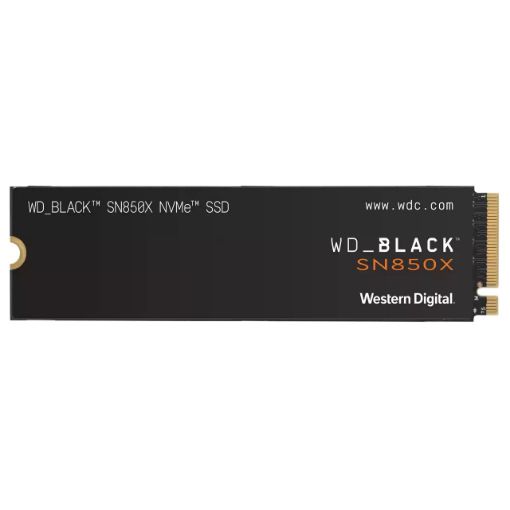 Obrázek WD BLACK SSD NVMe 4TB PCIe SN850X,Gen4 , (R:7300, W:6600MB/s)