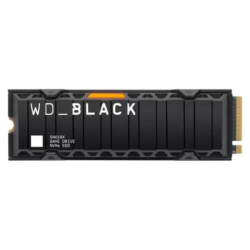 Obrázek WD BLACK SSD NVMe 1TB PCIe SN850X,Gen4 , (R:7300, W:6300MB/s)+Chladič