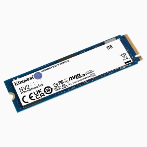 Obrázek Kingston SSD 1TB (1000GB) NV2 M.2 2280 NVMe™ PCIe Gen (R: 3500MB/s; W: 2100MB/s)