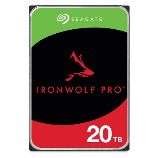 Obrázek SEAGATE HDD 20TB IRONWOLF PRO (NAS), 3.5", SATAIII, 7200 RPM, Cache 256MB