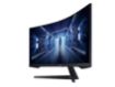 Obrázek SAMSUNG MT LED LCD Gaming Monitor 34" Odyssey G55T -prohnutý,VA,3440x1440,1ms,165Hz,HDMI ,DisplayPort