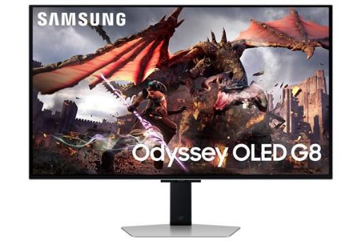 Obrázek SAMSUNG MT LCD 32" Odyssey OLED G8 (G80SD), Smart, QD OLED UHD 4K, Rovný, AI Procesor, 240Hz, 0,03ms