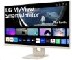 Obrázek LG MT IPS LED 27" 27SR50F - IPS panel, SMART, 1920x1080, 2xHDMI, 2x USB, repro, webOS, bezova barva