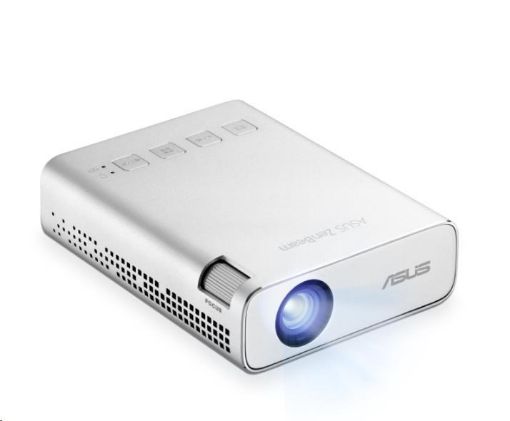 Obrázek ASUS PROJEKTOR LED E1R ZenBeam, 200lum. LED 854x480 automatic portrait projection mode, battery 4h, USB-A HDMI