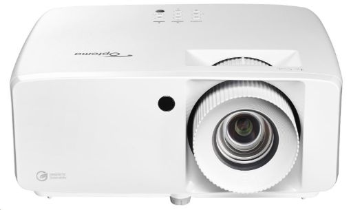 Obrázek Optoma projektor UHZ66 (DLP, LASER, FULL 3D, UHD, 4000 ANSI, 500 000:1, HDMI, RS232, LAN, 1x15W speaker)