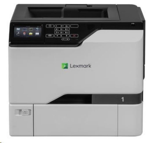 Obrázek LEXMARK tiskárna CS730de, A4 COLOR LASER, 1024MB, 38ppm, USB/LAN, duplex, dotykový LCD