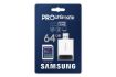 Obrázek Samsung SDXC 64GB PRO ULTIMATE + USB adaptér