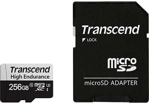 Obrázek TRANSCEND MicroSDXC karta 256GB 350V, High Endurance