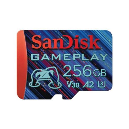 Obrázek SanDisk MicroSDXC karta 256GB GamePlay (R:190/W:130 MB/s, UHS-I, V30, A2)