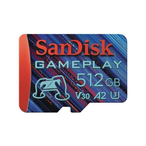 Obrázek SanDisk MicroSDXC karta 512GB GamePlay (R:190/W:130 MB/s, UHS-I, V30, A2)