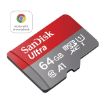 Obrázek SanDisk MicroSDXC karta 64GB Ultra pro Chromebook (R:160/W:260 MB/s, UHS I, C10, A1)