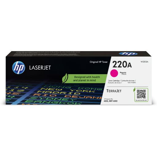 Obrázek HP 220A Magenta Original LaserJet Toner Cartridge (1,800 pages)