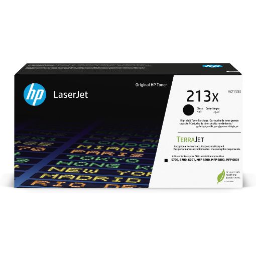 Obrázek HP 213X Blk Original LaserJet Toner Crtg (9,000 pages)