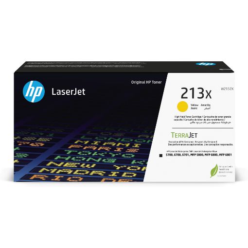 Obrázek HP 213X Ylw Original LaserJet Toner Crtg (6,000 pages)