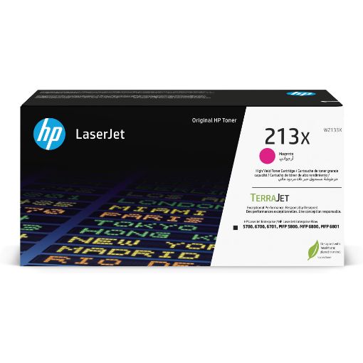 Obrázek HP 213X Mgn Original LaserJet Toner Crtg (6,000 pages)