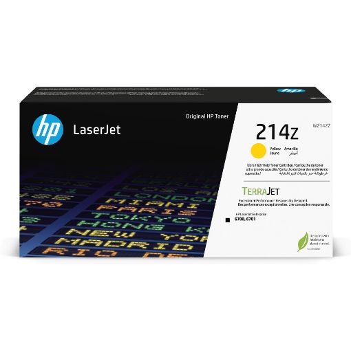 Obrázek HP 214Z Ylw Original LaserJet Toner Crtg (26,000 pages)