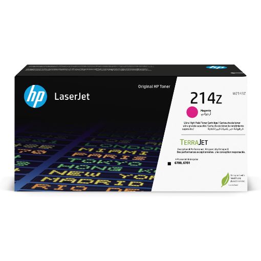 Obrázek HP 214Z Mgn Original LaserJet Toner Crtg (26,000 pages)