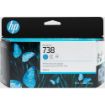 Obrázek HP 738 130-ml Cyan DesignJet Ink Cartridge