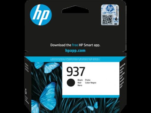 Obrázek HP 937 Black Original Ink Cartridge (1,250 pages)