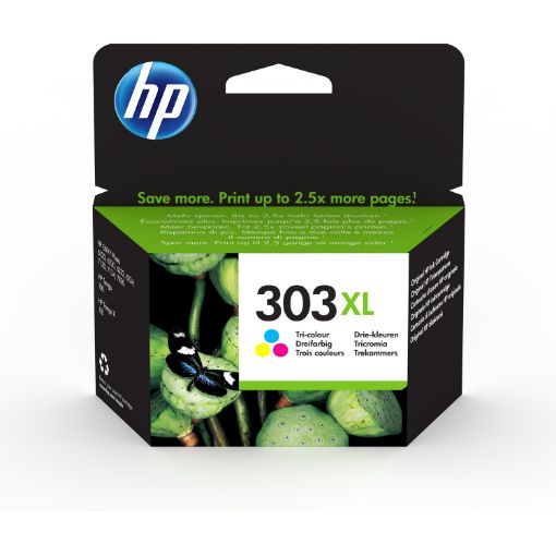 Obrázek HP 303XL High Yield Tri-color Original Ink Cartridge