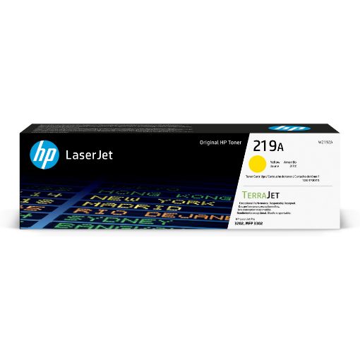 Obrázek HP 219A Yellow Original LaserJet Toner Cartridge (1,200 pages)